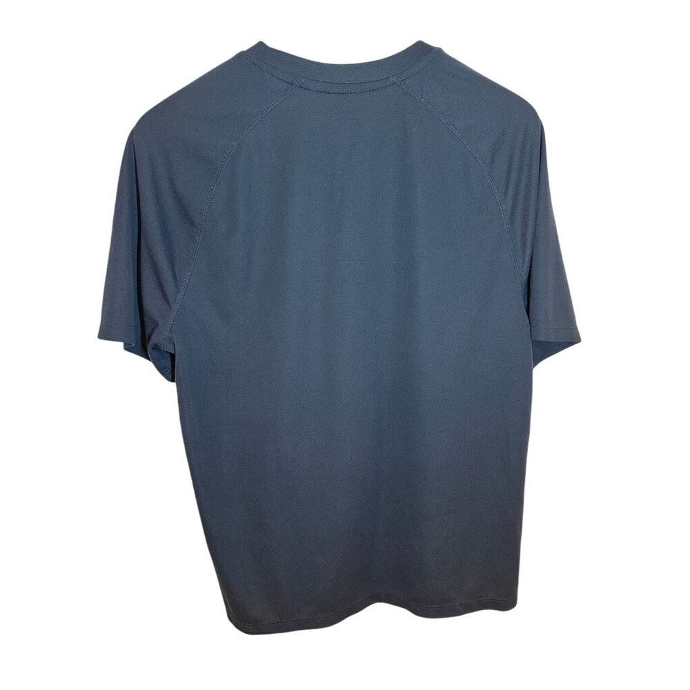 Starter Men's Navy Blue Athletic T-Shirt M Repreve Recycled Polyester Tee - Picture 2 of 5